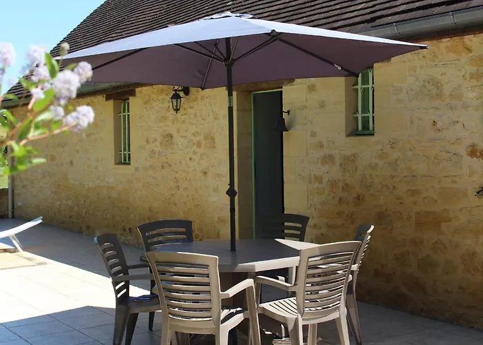 Stonehouse In France Near Dordogne River *